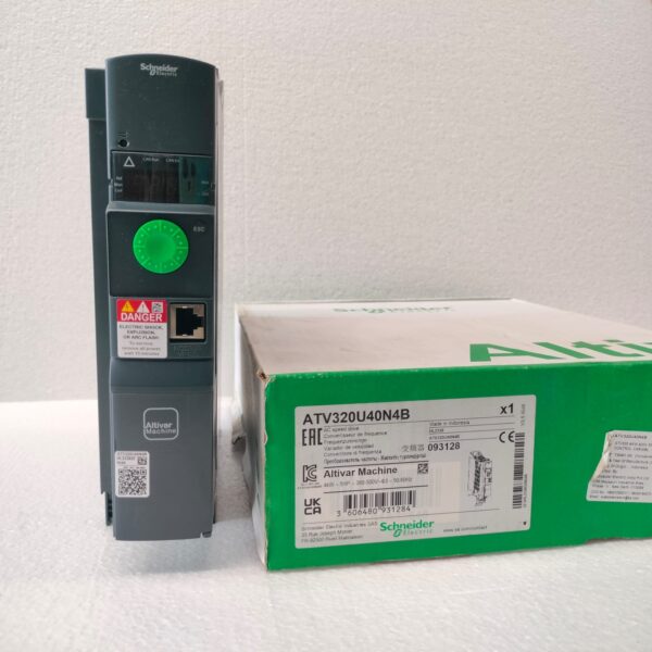 SCHNEIDER ELECTRIC ATV320U40N4B 4KW - 5HP 3 PHASE AC DRIVE