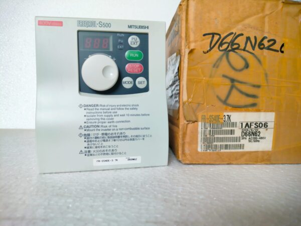 MITSUBISHI 1 NEW MITSUBISHI FR-S540E-3 3.7KW 5HP 3PHASE AC DRIVE