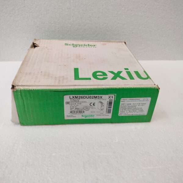 PH 3 SCHNEIDER ELECTRIC LXM26DU02M3X 200 W SERVO DRIVE