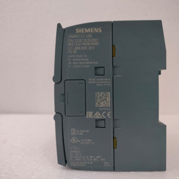 PLC 2 SIEMENS SIMATIC S7-1200 CPU 1212C DC/DC/RLY PLC