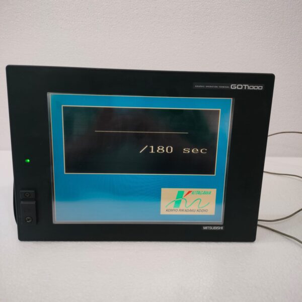 L 2 Mitsubishi GT1575-VTBA Graphic Operation Terminal with GT15-RS2T4-25P RS422 Convert Unit