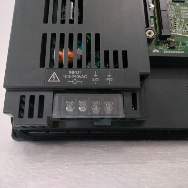 L 4 Mitsubishi GT1575-VTBA Graphic Operation Terminal with GT15-RS2T4-25P RS422 Convert Unit