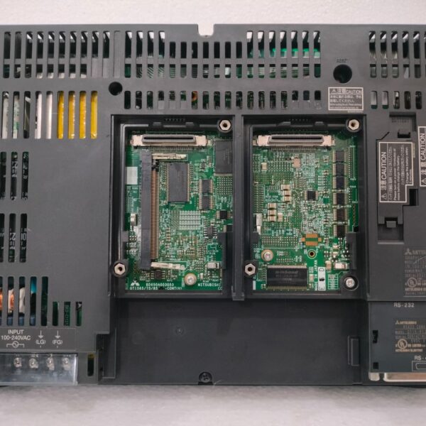 L 5 Mitsubishi GT1575-VTBA Graphic Operation Terminal with GT15-RS2T4-25P RS422 Convert Unit